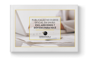 Publicação no Dário Oficial da União
