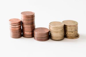foto de moedas para simbolizar o exigível a longo prazo
